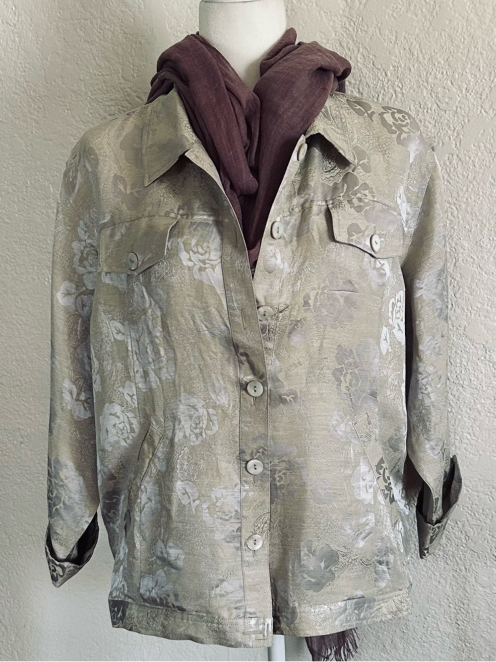 Light Floral Women's Jacket